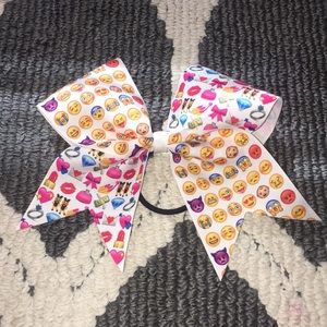 Emoji Cheer Bow!